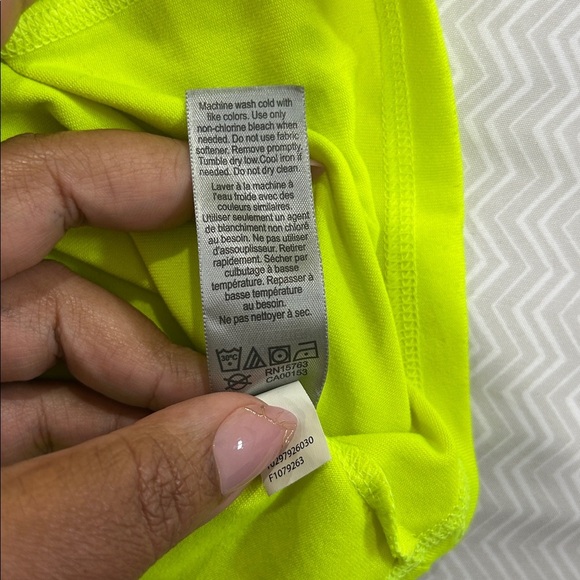 Champion Neon Yellow and Gray Pullover - Picture 6 of 6